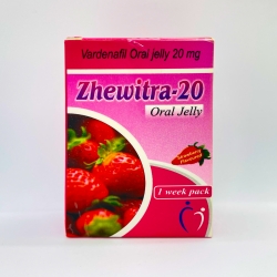 Levitra Oral Jelly Zhewitra 7 Pack 20mg Vardenafil