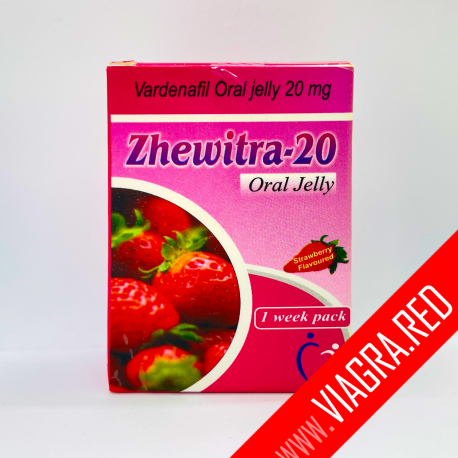 Levitra Oral Jelly Zhewitra 7 Pack 20mg Vardenafil