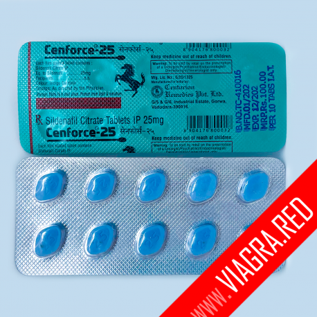 Viagra 25mg Sildenafil (Generico, Cenforce-25)